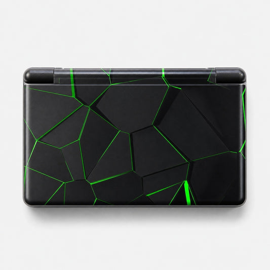 Shadow Circuit full-body vinyl skin installed on AYN THOR handheld by GripPixel