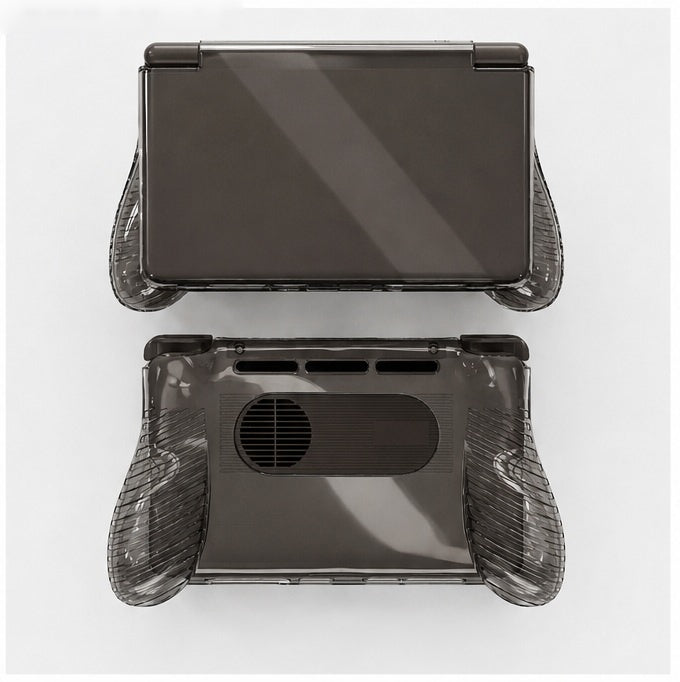 AYN THOR TPU protective case lifestyle image with clear flexible material