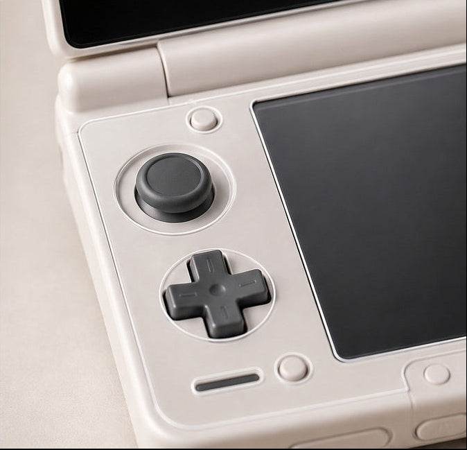 AYN THOR standard screen protector aligned above dual-screen handheld